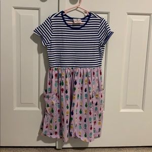 Hanna Andersson mixes print dress